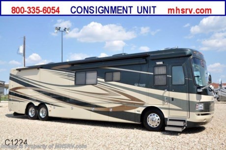 PICKED UP 8/18/11 -  *Consignment Unit * Used Monaco RV for Sale - 2008 Monaco Dynasty with 4 slides, model Squire IV: Only 7,824 miles! This RV is approximately 43&#39; in length and features a powerful 425 HP Cummins diesel engine with side mounted radiator, Roadmaster raised rail chassis, 2800 watt inverter, Allison 6-speed automatic trans, 10KW Onan diesel generator on a power slide, automatic leveling system, surround sound and (2) Flat Screen TVs. For complete details visit Motor Home Specialist at www.MHSRV.com or 800-335-6054: The #1 Volume Selling Motor Home Dealer in Texas.
