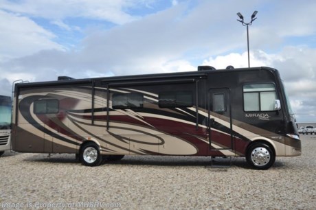 /TX 10-17-17 &lt;a href=&quot;http://www.mhsrv.com/coachmen-rv/&quot;&gt;&lt;img src=&quot;http://www.mhsrv.com/images/sold-coachmen.jpg&quot; width=&quot;383&quot; height=&quot;141&quot; border=&quot;0&quot; /&gt;&lt;/a&gt;   MSRP $191,056. All-New 2018 Coachmen Mirada Select 37SB RV with 3 slides, king size bed and fireplace. This beautiful RV features the Stainless Appliance Package which features a stainless residential refrigerator, stainless range and oven, 1000 watt inverter with (2) 6 volt batteries and automatic generator start. Additional options include the beautiful full body paint exterior with Diamond Shield paint protection, salon drop down bunk, theater seats, (2) 15K BTU A/Cs with heat pumps, cockpit mounted TV, combo washer/dryer, in-motion satellite and Travel Easy Roadside Assistance. The Mirada Select boasts an impressive list of standard features that further set it apart including a 6-way power driver&#39;s seat, solar privacy shades throughout, self closing ball bearing drawer guides throughout, solid surface galley countertop, stainless steel double bowl kitchen sink, glass tile backsplash, whole coach water filtration system, LED interior ceiling lighting and much more. For more complete details on this unit and our entire inventory including brochures, window sticker, videos, photos, reviews &amp; testimonials as well as additional information about Motor Home Specialist and our manufacturers please visit us at MHSRV.com or call 800-335-6054. At Motor Home Specialist, we DO NOT charge any prep or orientation fees like you will find at other dealerships. All sale prices include a 200-point inspection, interior &amp; exterior wash, detail service and a fully automated high-pressure rain booth test and coach wash that is a standout service unlike that of any other in the industry. You will also receive a thorough coach orientation with an MHSRV technician, an RV Starter&#39;s kit, a night stay in our delivery park featuring landscaped and covered pads with full hook-ups and much more! Read Thousands upon Thousands of 5-Star Reviews at MHSRV.com and See What They Had to Say About Their Experience at Motor Home Specialist. WHY PAY MORE?... WHY SETTLE FOR LESS?