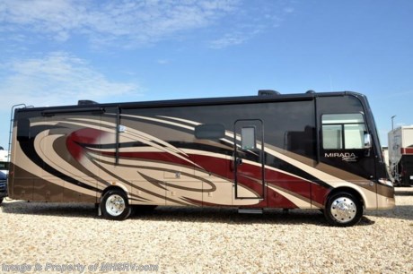 5-18-18 &lt;a href=&quot;http://www.mhsrv.com/coachmen-rv/&quot;&gt;&lt;img src=&quot;http://www.mhsrv.com/images/sold-coachmen.jpg&quot; width=&quot;383&quot; height=&quot;141&quot; border=&quot;0&quot;&gt;&lt;/a&gt;   MSRP $188,161. All-New 2018 Coachmen Mirada Select 37LS RV with 2 slides, L shaped sofa and fireplace. This beautiful RV features the Stainless Appliance Package which features a stainless residential refrigerator, stainless range and oven, 1000 watt inverter with (2) 6 volt batteries and automatic generator start. Additional options include the beautiful full body paint exterior with Diamond Shield paint protection, salon drop down bunk, (2) 15K BTU A/Cs with heat pumps, cockpit mounted TV, stack washer/dryer, in-motion satellite and Travel Easy Roadside Assistance. The Mirada Select boasts an impressive list of standard features that further set it apart including a 6-way power driver&#39;s seat, solar privacy shades throughout, self closing ball bearing drawer guides throughout, solid surface galley countertop, stainless steel double bowl kitchen sink, glass tile backsplash, whole coach water filtration system, LED interior ceiling lighting and much more. For more complete details on this unit and our entire inventory including brochures, window sticker, videos, photos, reviews &amp; testimonials as well as additional information about Motor Home Specialist and our manufacturers please visit us at MHSRV.com or call 800-335-6054. At Motor Home Specialist, we DO NOT charge any prep or orientation fees like you will find at other dealerships. All sale prices include a 200-point inspection, interior &amp; exterior wash, detail service and a fully automated high-pressure rain booth test and coach wash that is a standout service unlike that of any other in the industry. You will also receive a thorough coach orientation with an MHSRV technician, an RV Starter&#39;s kit, a night stay in our delivery park featuring landscaped and covered pads with full hook-ups and much more! Read Thousands upon Thousands of 5-Star Reviews at MHSRV.com and See What They Had to Say About Their Experience at Motor Home Specialist. WHY PAY MORE?... WHY SETTLE FOR LESS?