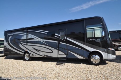 1-22-18 &lt;a href=&quot;http://www.mhsrv.com/coachmen-rv/&quot;&gt;&lt;img src=&quot;http://www.mhsrv.com/images/sold-coachmen.jpg&quot; width=&quot;383&quot; height=&quot;141&quot; border=&quot;0&quot;&gt;&lt;/a&gt;  MSRP $191,011. All-New 2018 Coachmen Mirada Select 37TB 2 Full Baths RV with 2 slides, residential fridge and fireplace. This beautiful RV features the Stainless Appliance Package which features a stainless residential refrigerator, stainless range and oven, 1000 watt inverter with (2) 6 volt batteries and automatic generator start. Additional options include the beautiful full body paint exterior with Diamond Shield paint protection, salon drop down bunk, (2) 15K BTU A/Cs with heat pumps, stack washer/dryer, in-motion satellite and Travel Easy Roadside Assistance. The Mirada Select boasts an impressive list of standard features that further set it apart including a 6-way power driver&#39;s seat, solar privacy shades throughout, self closing ball bearing drawer guides throughout, solid surface galley countertop, stainless steel double bowl kitchen sink, glass tile backsplash, whole coach water filtration system, LED interior ceiling lighting and much more. For more complete details on this unit and our entire inventory including brochures, window sticker, videos, photos, reviews &amp; testimonials as well as additional information about Motor Home Specialist and our manufacturers please visit us at MHSRV.com or call 800-335-6054. At Motor Home Specialist, we DO NOT charge any prep or orientation fees like you will find at other dealerships. All sale prices include a 200-point inspection, interior &amp; exterior wash, detail service and a fully automated high-pressure rain booth test and coach wash that is a standout service unlike that of any other in the industry. You will also receive a thorough coach orientation with an MHSRV technician, an RV Starter&#39;s kit, a night stay in our delivery park featuring landscaped and covered pads with full hook-ups and much more! Read Thousands upon Thousands of 5-Star Reviews at MHSRV.com and See What They Had to Say About Their Experience at Motor Home Specialist. WHY PAY MORE?... WHY SETTLE FOR LESS?