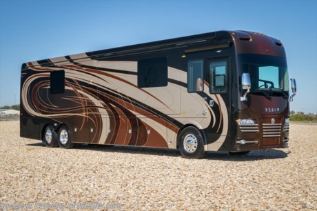&lt;a href=&quot;http://www.mhsrv.com/other-rvs-for-sale/foretravel-rv/&quot;&gt;&lt;img src=&quot;http://www.mhsrv.com/images/sold-foretravel.jpg&quot; width=&quot;383&quot; height=&quot;141&quot; border=&quot;0&quot;&gt;&lt;/a&gt; 3/6/17 MSRP $1,140,150 - The 2018 Foretravel Realm FS6 is, not only, the premium luxury Motor-Coach on the market today, but now the ONLY coach in the industry built on the Spartan K3-GT chassis offering incomparable ride and handling. Contact MHSRV.com today for complete details. An extensive video presentation is also available. 2018 Foretravel Realm FS6 LVMS (Luxury Villa Master Suite) floor plan with African Mahogany (exotic wood package; no stains) and the specially designed Sherwood interior d&#233;cor package. The LVMS is unlike any luxury motor coach in the world; offering multiple living &amp; dining accommodations highlighted by the dual power adjustable dinette tables and extra large U-shaped lounger and a master suite arrangement unlike any other. You will find spacious wardrobes, a lavish custom built vanity and chair, extra large nightstands, convenient washer/dryer to closet accessibility and exceptional storage throughout this one-of-a-kind floor plan. The all new LVMS also features a power drop down 4K HD TV in the living room, a digital dash, and a true flat floor throughout including, not only Foretravel&#39;s premium flat floor slide-out rooms, but also the bedroom to master bath transition. A few standard features include a 12.5 Quiet Diesel Generator, Hydronic Heating system, a multi-function digital dash and instrumentation display system, the Premier Steer adjustable driver&#39;s assist system, a Rand McNally Navigation with in-dash and additional passenger side monitors, Silverleaf Total Coach Monitoring System, tire pressure sensors, tile floors and back-splashes, LED accent lighting throughout, Mobile Eye Collision Avoidance System, dual integrated power awnings, power entry door awning, exterior entertainment center, (2) electric sliding cargo trays, exterior freezer, full coach LED ground effect lighting package, incredible full body paint exterior with Armor-Coat sprayed protection below windshield, chrome grill and accent package, (2) 2800 watt inverters, electric floor heat, (2) solar panels, air mattress in sofa, dishwasher drawer, HD satellite and WiFi Ranger. It rides on the Spartan K3GT chassis, NOT TO BE CONFUSED with the Spartan K3 chassis. The K3GT is not only massive in stature, but boasts a best-in-class 20,000 lb. Independent Front Suspension, Premier Steer (adjustable steering control system), Torqued-Box Frame &amp; passive steering rear tag axle for incomparable handling and maneuverability. You will know instantly, once behind the wheel of a Realm FS6, that this chassis is truly a cut above other luxury motor coach chassis. It is powered by a Cummins 605HP diesel. You will also find advanced safety features on this unit like a fire suppression system for the engine, Tyron Bead-Lock wheel safety bands as well as the ultimate in slide-out room fit and finish.  These slides are undoubtedly head and shoulders above the competition. They feature pneumatic seals that provide a literal airtight seal completely around the entire slide-out room regardless of slide position for the premium in fit, finish and function. They also feature a power drop down flooring system that gives the Realm not only a flat-floor when extended, but a true flat-floor when retracted as well. (No carpet lips, uneven floor surfaces, rollers or rubber gaskets in the floor in or out.) 
*3-YEAR or 50K MILE SPARTAN NO-COST MAINTENANCE PLAN INCLUDED - (A REALM FS6 Exclusive)
*2-YEAR or 24K MILE LIMITED WARRANTY
New features you will find in the 2018 Realm include: Upgraded decor packages including tile, sinks, faucets and more. You will also find Viking brand appliances, a new curved entry way, Braun extra heavy duty power step, newly designed door feature with LED lighting, iPad launch system, 4K TVs where applicable, upgraded cab stereo and sub woofer, heated and cooled pilot and co-pilot seats, full multi-color LED under coach light kit, recessed and upgraded ceiling features in the galley and bedroom as well as a &quot;Bird&#39;s Eye View&quot; coach monitoring system for the absolute ultimate in coach visibility. For more details contact Motor Home Specialist today. ***The Master Suite vanity items displayed in photos including, but not limited to, jewelry, hairdryer, sunglasses, etc. are for demonstration only and not part of the sale price.***
- Realm, by definition, is a royal kingdom; a domain within which anything may occur, prevail or dominate. The Realm of Dreams is here and available exclusively at Motor Home Specialist, the #1 Volume Selling Motor Home Dealership in the World. Visit MHSRV.com or call 800-335-6054 for complete details, photos, videos, brochures and more. The Foretravel Realm FS6... Your Kingdom Awaits.