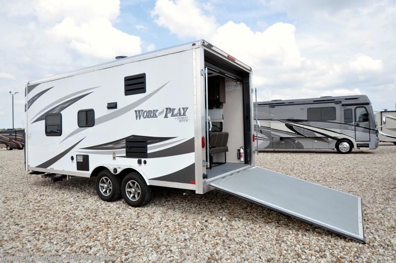 2016 Forest River Work and Play 18EC Toy Hauler for Sale W/ A/C 2016 Forest River Work and Play 18EC Toy Hauler for Sale W/ A/C