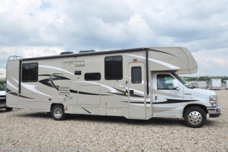 /TX 10-17-17 &lt;a href=&quot;http://www.mhsrv.com/coachmen-rv/&quot;&gt;&lt;img src=&quot;http://www.mhsrv.com/images/sold-coachmen.jpg&quot; width=&quot;383&quot; height=&quot;141&quot; border=&quot;0&quot; /&gt;&lt;/a&gt;   Used Coachmen RV for Sale- 2015 Coachmen Leprechaun 319DS with 2 slides and 8,260 miles. This RV is approximately 33 feet in length and features a Ford 6.8L engine, Ford chassis, power mirrors with heat, power windows and door locks, dual safety airbags, 4KW Onan generator, power patio awning, slide-out room toppers, electric &amp; gas water heater, wheel simulators, Ride-Rite air assist, LED running lights, tank heater, black tank rinsing system, exterior shower, 5K lb. hitch, 3 camera monitoring system, exterior entertainment center, booth converts to sleeper, fireplace, night shades, convection microwave, 3 burner range with oven, sink covers, glass door shower, pillow top mattress, cab over loft, 3 flat panel TV&#39;s, ducted A/C and much more. For additional information and photos please visit Motor Home Specialist at www.MHSRV.com or call 800-335-6054.