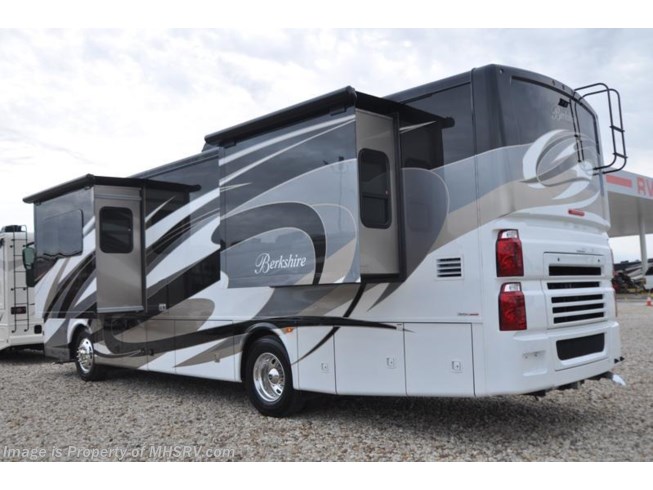 2018 Berkshire 34QS W/Theater Seats, King, Stack W/D by Forest River from Motor Home Specialist in Alvarado, Texas