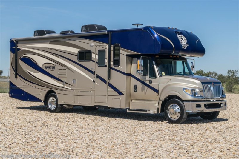 2018 Nexus Phantom 32SC International Diesel Super C RV W/Cabover TV