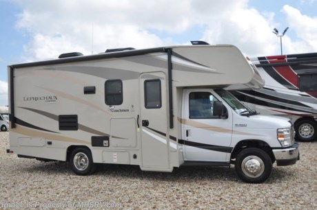 9/12/18 &lt;a href=&quot;http://www.mhsrv.com/coachmen-rv/&quot;&gt;&lt;img src=&quot;http://www.mhsrv.com/images/sold-coachmen.jpg&quot; width=&quot;383&quot; height=&quot;141&quot; border=&quot;0&quot;&gt;&lt;/a&gt; MSRP $93,276. New 2018 Coachmen Leprechaun Model 210RS measures approximately 24 feet 3 inches in length and is powered by a Ford engine and Ford E350 chassis. This beautiful RV includes the Leprechaun Value Leader Package which features tinted windows, dash radio with bluetooth, power awning, LED exterior &amp; interior lighting, 1-piece countetops, metal running boards, solar panel connection port, glass shower door, Onan generator, recessed 3 burner cooktop with oven, night shades, roller bearing drawer glides, Travel Easy Roadside Assistance &amp; Azdel composite sidewalls. Additional options include upgraded foldable mattress, driver &amp; passenger swivel seats, cab over and bedroom power vent fans, child safety net, cockpit folding table, exterior camp kitchen, upgraded A/C, stabilizer jacks, slide-out awning, coach TV &amp; DVD player, touchscreen radio &amp; backup monitor, exterior entertainment center and a spare tire. For more complete details on this unit and our entire inventory including brochures, window sticker, videos, photos, reviews &amp; testimonials as well as additional information about Motor Home Specialist and our manufacturers please visit us at MHSRV.com or call 800-335-6054. At Motor Home Specialist, we DO NOT charge any prep or orientation fees like you will find at other dealerships. All sale prices include a 200-point inspection, interior &amp; exterior wash, detail service and a fully automated high-pressure rain booth test and coach wash that is a standout service unlike that of any other in the industry. You will also receive a thorough coach orientation with an MHSRV technician, an RV Starter&#39;s kit, a night stay in our delivery park featuring landscaped and covered pads with full hook-ups and much more! Read Thousands upon Thousands of 5-Star Reviews at MHSRV.com and See What They Had to Say About Their Experience at Motor Home Specialist. WHY PAY MORE?... WHY SETTLE FOR LESS?