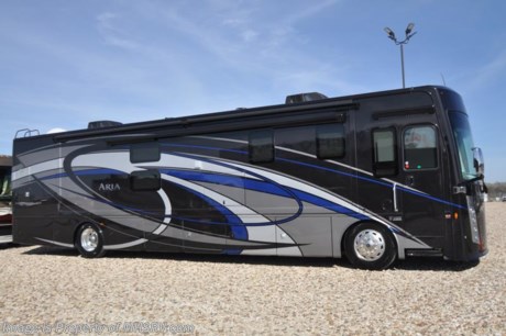 5-11-18 &lt;a href=&quot;http://www.mhsrv.com/thor-motor-coach/&quot;&gt;&lt;img src=&quot;http://www.mhsrv.com/images/sold-thor.jpg&quot; width=&quot;383&quot; height=&quot;141&quot; border=&quot;0&quot;&gt;&lt;/a&gt;  MSRP $297,570. The New 2018 Thor Motor Coach Aria Diesel Pusher Model 4000 Bunk Model is approximately 40 feet 11 inches in length and features (3) slide-out rooms, 2 full baths, bunk beds with 2 LED TV/DVD combo, king size Tilt-A-View inclining bed, large LED TV, stainless steel residential refrigerator, solid surface counter tops, stack washer/dryer and (2) ducted 15,000 BTU A/Cs with heat pumps. This beautiful RV also features the optional overhead cockpit TV. The Aria is powered by a Cummins 360HP diesel engine, Freightliner XC-R raised rail chassis, Allison automatic transmission Air-Ride suspension and features automatic leveling jacks with touch pad controls, 10&quot; touchscreen dash radio with GPS, multiplex wiring controls, polished tile floors and much more. For more complete details on this unit and our entire inventory including brochures, window sticker, videos, photos, reviews &amp; testimonials as well as additional information about Motor Home Specialist and our manufacturers please visit us at MHSRV.com or call 800-335-6054. At Motor Home Specialist, we DO NOT charge any prep or orientation fees like you will find at other dealerships. All sale prices include a 200-point inspection, interior &amp; exterior wash, detail service and a fully automated high-pressure rain booth test and coach wash that is a standout service unlike that of any other in the industry. You will also receive a thorough coach orientation with an MHSRV technician, an RV Starter&#39;s kit, a night stay in our delivery park featuring landscaped and covered pads with full hook-ups and much more! Read Thousands upon Thousands of 5-Star Reviews at MHSRV.com and See What They Had to Say About Their Experience at Motor Home Specialist. WHY PAY MORE?... WHY SETTLE FOR LESS?
