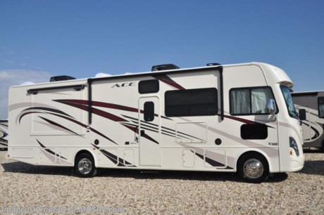 11-12-18 &lt;a href=&quot;http://www.mhsrv.com/thor-motor-coach/&quot;&gt;&lt;img src=&quot;http://www.mhsrv.com/images/sold-thor.jpg&quot; width=&quot;383&quot; height=&quot;141&quot; border=&quot;0&quot;&gt;&lt;/a&gt;   
 MSRP $132,743. New 2018 Thor Motor Coach A.C.E. Model 32.1 is approximately 33 feet 6 inches in length featuring 2 slides, 2 full baths, modern decor updates, Ford V-10 engine, hydraulic leveling jacks, LED running &amp; marker lights and the beautiful HD-Max exterior. The A.C.E. is the class A &amp; C Evolution. It Combines many of the most popular features of a class A motor home and a class C motor home to make something truly unique to the RV industry. Options include the dual A/C, 5.5KW generator and 50-amp service. The A.C.E. also features frameless windows, drop down overhead loft, bedroom TV, exterior entertainment center, attic fans, black tank flush, second auxiliary battery, power side mirrors with integrated side view cameras, a mud-room, roof ladder, generator, electric patio awning with integrated LED lights, AM/FM/CD, stainless steel wheel liners, hitch, valve stem extenders, refrigerator, microwave, water heater, one-piece windshield with &quot;20/20 vision&quot; front cap that helps eliminate heat and sunlight from getting into the drivers vision, cockpit mirrors, slide-out workstation in the dash, floor level cockpit window for better visibility while turning and a &quot;below floor&quot; furnace and water heater helping keep the noise to an absolute minimum and the exhaust away from the kids and pets.  For more complete details on this unit and our entire inventory including brochures, window sticker, videos, photos, reviews &amp; testimonials as well as additional information about Motor Home Specialist and our manufacturers please visit us at MHSRV.com or call 800-335-6054. At Motor Home Specialist, we DO NOT charge any prep or orientation fees like you will find at other dealerships. All sale prices include a 200-point inspection, interior &amp; exterior wash, detail service and a fully automated high-pressure rain booth test and coach wash that is a standout service unlike that of any other in the industry. You will also receive a thorough coach orientation with an MHSRV technician, an RV Starter&#39;s kit, a night stay in our delivery park featuring landscaped and covered pads with full hook-ups and much more! Read Thousands upon Thousands of 5-Star Reviews at MHSRV.com and See What They Had to Say About Their Experience at Motor Home Specialist. WHY PAY MORE?... WHY SETTLE FOR LESS?