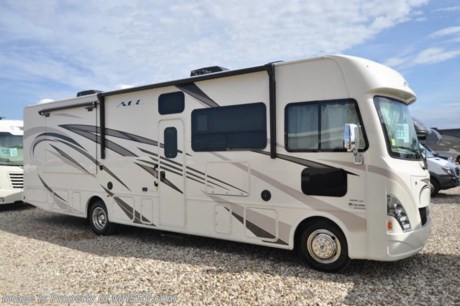 1-19-19 &lt;a href=&quot;http://www.mhsrv.com/thor-motor-coach/&quot;&gt;&lt;img src=&quot;http://www.mhsrv.com/images/sold-thor.jpg&quot; width=&quot;383&quot; height=&quot;141&quot; border=&quot;0&quot;&gt;&lt;/a&gt;  
 MSRP $132,743. New 2018 Thor Motor Coach A.C.E. Model 32.1 is approximately 33 feet 6 inches in length featuring 2 slides, 2 full baths, modern decor updates, Ford V-10 engine, hydraulic leveling jacks, LED running &amp; marker lights and the beautiful HD-Max exterior. The A.C.E. is the class A &amp; C Evolution. It Combines many of the most popular features of a class A motor home and a class C motor home to make something truly unique to the RV industry. Options include the dual A/C, 5.5KW generator and 50-amp service. The A.C.E. also features frameless windows, drop down overhead loft, bedroom TV, exterior entertainment center, attic fans, black tank flush, second auxiliary battery, power side mirrors with integrated side view cameras, a mud-room, roof ladder, generator, electric patio awning with integrated LED lights, AM/FM/CD, stainless steel wheel liners, hitch, valve stem extenders, refrigerator, microwave, water heater, one-piece windshield with &quot;20/20 vision&quot; front cap that helps eliminate heat and sunlight from getting into the drivers vision, cockpit mirrors, slide-out workstation in the dash, floor level cockpit window for better visibility while turning and a &quot;below floor&quot; furnace and water heater helping keep the noise to an absolute minimum and the exhaust away from the kids and pets.  For more complete details on this unit and our entire inventory including brochures, window sticker, videos, photos, reviews &amp; testimonials as well as additional information about Motor Home Specialist and our manufacturers please visit us at MHSRV.com or call 800-335-6054. At Motor Home Specialist, we DO NOT charge any prep or orientation fees like you will find at other dealerships. All sale prices include a 200-point inspection, interior &amp; exterior wash, detail service and a fully automated high-pressure rain booth test and coach wash that is a standout service unlike that of any other in the industry. You will also receive a thorough coach orientation with an MHSRV technician, an RV Starter&#39;s kit, a night stay in our delivery park featuring landscaped and covered pads with full hook-ups and much more! Read Thousands upon Thousands of 5-Star Reviews at MHSRV.com and See What They Had to Say About Their Experience at Motor Home Specialist. WHY PAY MORE?... WHY SETTLE FOR LESS?
