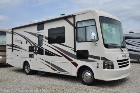 6-3-19 &lt;a href=&quot;http://www.mhsrv.com/coachmen-rv/&quot;&gt;&lt;img src=&quot;http://www.mhsrv.com/images/sold-coachmen.jpg&quot; width=&quot;383&quot; height=&quot;141&quot; border=&quot;0&quot;&gt;&lt;/a&gt;    MSRP $121,049. The New Coachmen Pursuit Precision 27DSP for sale at Motor Home Specialist; the #1 Volume Selling Motor Home Dealership in the World. This beautiful RV is approximately 28 feet 9 inches in length with two slides, a king size bed, sofa with sleeper, a Ford engine, Ford chassis and exterior entertainment center. Each Pursuit Precision also comes standard with a drop down overhead loft, self closing ball bearing drawer guides, frameless tinted windows with safety glass, computer workstation, privacy roller shades, high rise kitchen faucet, bedroom TV, 6 gallon gas/electric water heater, demand water pump, one piece shower surround, dual 12V coach batteries, LED interior lights, power patio awning with LED light strip, slide-out room awnings, automatic leveling jacks and Coachmen&#39;s Travel Easy Roadside Assistance. For more complete details on this unit and our entire inventory including brochures, window sticker, videos, photos, reviews &amp; testimonials as well as additional information about Motor Home Specialist and our manufacturers please visit us at MHSRV.com or call 800-335-6054. At Motor Home Specialist, we DO NOT charge any prep or orientation fees like you will find at other dealerships. All sale prices include a 200-point inspection, interior &amp; exterior wash, detail service and a fully automated high-pressure rain booth test and coach wash that is a standout service unlike that of any other in the industry. You will also receive a thorough coach orientation with an MHSRV technician, an RV Starter&#39;s kit, a night stay in our delivery park featuring landscaped and covered pads with full hook-ups and much more! Read Thousands upon Thousands of 5-Star Reviews at MHSRV.com and See What They Had to Say About Their Experience at Motor Home Specialist. WHY PAY MORE?... WHY SETTLE FOR LESS?