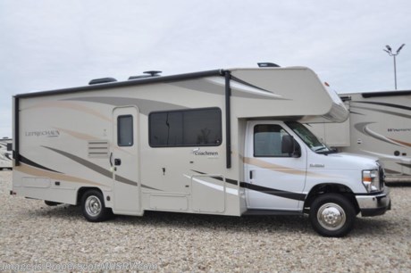 3-2-18 &lt;a href=&quot;http://www.mhsrv.com/coachmen-rv/&quot;&gt;&lt;img src=&quot;http://www.mhsrv.com/images/sold-coachmen.jpg&quot; width=&quot;383&quot; height=&quot;141&quot; border=&quot;0&quot;&gt;&lt;/a&gt; MSRP $93,723. New 2018 Coachmen Leprechaun Model 260RS measures approximately 27 feet 5 inches in length and is powered by a Ford engine and Ford chassis. This beautiful RV includes the Leprechaun Value Leader Package which features tinted windows, dash radio with bluetooth, power awning, LED exterior &amp; interior lighting, 1-piece countetops, metal running boards, solar panel connection port, glass shower door, Onan generator, recessed 3 burner cooktop with oven, night shades, roller bearing drawer glides, Travel Easy Roadside Assistance &amp; Azdel composite sidewalls. Additional options include upgraded foldable mattress, passenger swivel seats, cab over and bedroom power vent fans, child safety net, cockpit folding table, exterior camp kitchen, upgraded A/C, spare tire, stabilizer jacks, slide-out awning, coach TV &amp; DVD player, touchscreen radio &amp; backup monitor and exterior entertainment center. For more complete details on this unit and our entire inventory including brochures, window sticker, videos, photos, reviews &amp; testimonials as well as additional information about Motor Home Specialist and our manufacturers please visit us at MHSRV.com or call 800-335-6054. At Motor Home Specialist, we DO NOT charge any prep or orientation fees like you will find at other dealerships. All sale prices include a 200-point inspection, interior &amp; exterior wash, detail service and a fully automated high-pressure rain booth test and coach wash that is a standout service unlike that of any other in the industry. You will also receive a thorough coach orientation with an MHSRV technician, an RV Starter&#39;s kit, a night stay in our delivery park featuring landscaped and covered pads with full hook-ups and much more! Read Thousands upon Thousands of 5-Star Reviews at MHSRV.com and See What They Had to Say About Their Experience at Motor Home Specialist. WHY PAY MORE?... WHY SETTLE FOR LESS?