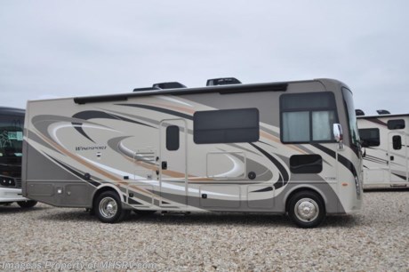 1-30-19 &lt;a href=&quot;http://www.mhsrv.com/thor-motor-coach/&quot;&gt;&lt;img src=&quot;http://www.mhsrv.com/images/sold-thor.jpg&quot; width=&quot;383&quot; height=&quot;141&quot; border=&quot;0&quot;&gt;&lt;/a&gt;   
MSRP $134,288. New 2018 Thor Motor Coach Windsport 27B is approximately 29 feet 3 inches in length with a two slides, king bed, exterior TV, Ford Triton V-10 engine and automatic leveling jacks. New features for 2018 include updated d&#233;cor, thicker solid surface counters, raised bathroom vanity, flush covered glass stove top, LED running &amp; marker lights, pre-wired for solar charging, power driver seat and more. Optional equipment includes the beautiful partial paint HD-Max high gloss exterior, dual A/C, 50-amp service and 5.5KW generator. The Thor Motor Coach Windsport RV also features a tinted one piece windshield, heated and enclosed underbelly, black tank flush, LED ceiling lighting, bedroom TV, power overhead loft, frameless windows, power patio awning with LED lighting, night shades, kitchen backsplash, refrigerator, microwave and much more. For more complete details on this unit and our entire inventory including brochures, window sticker, videos, photos, reviews &amp; testimonials as well as additional information about Motor Home Specialist and our manufacturers please visit us at MHSRV.com or call 800-335-6054. At Motor Home Specialist, we DO NOT charge any prep or orientation fees like you will find at other dealerships. All sale prices include a 200-point inspection, interior &amp; exterior wash, detail service and a fully automated high-pressure rain booth test and coach wash that is a standout service unlike that of any other in the industry. You will also receive a thorough coach orientation with an MHSRV technician, an RV Starter&#39;s kit, a night stay in our delivery park featuring landscaped and covered pads with full hook-ups and much more! Read Thousands upon Thousands of 5-Star Reviews at MHSRV.com and See What They Had to Say About Their Experience at Motor Home Specialist. WHY PAY MORE?... WHY SETTLE FOR LESS?