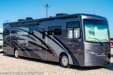 2/2/19 &lt;a href=&quot;http://www.mhsrv.com/thor-motor-coach/&quot;&gt;&lt;img src=&quot;http://www.mhsrv.com/images/sold-thor.jpg&quot; width=&quot;383&quot; height=&quot;141&quot; border=&quot;0&quot;&gt;&lt;/a&gt; MSRP $257,250. The New 2019 Thor Motor Coach Palazzo Diesel Pusher Model 37.4 is approximately 38 feet 9 inches in length and features 3 full wall slide-out rooms, king Tilt-A-View bed, 340 HP Cummins diesel engine with 700 lbs. of torque and a Freightliner XC chassis. New features for 2019 include new front &amp; rear caps with lighted Thor emblem on the front hood, upgraded furniture throughout, Bluetooth soundbar &amp; large LED TX in the exterior entertainment center, induction cooktop, touchscreen multiplex control system with smartphone app, Winegard ConnecT 4G/Wi-Fi system, 360 Siphon Vent cap and metal adjustable shelving hardware throughout. The Palazzo also features a Carefree Latitude legless awning with Fixguard weather wrap, invisible front paint protection &amp; front electric drop-down overhead loft, 6,000 Onan diesel generator with AGS, solid surface counters, power driver&#39;s seat, inverter, residential refrigerator, solid surface countertops, (2) ducted roof A/C units, 3-camera monitoring system, one piece windshield, fiberglass storage compartments, fully automatic hydraulic leveling system, automatic entry step and much more. For more complete details on this unit and our entire inventory including brochures, window sticker, videos, photos, reviews &amp; testimonials as well as additional information about Motor Home Specialist and our manufacturers please visit us at MHSRV.com or call 800-335-6054. At Motor Home Specialist, we DO NOT charge any prep or orientation fees like you will find at other dealerships. All sale prices include a 200-point inspection, interior &amp; exterior wash, detail service and a fully automated high-pressure rain booth test and coach wash that is a standout service unlike that of any other in the industry. You will also receive a thorough coach orientation with an MHSRV technician, an RV Starter&#39;s kit, a night stay in our delivery park featuring landscaped and covered pads with full hook-ups and much more! Read Thousands upon Thousands of 5-Star Reviews at MHSRV.com and See What They Had to Say About Their Experience at Motor Home Specialist. WHY PAY MORE?... WHY SETTLE FOR LESS?