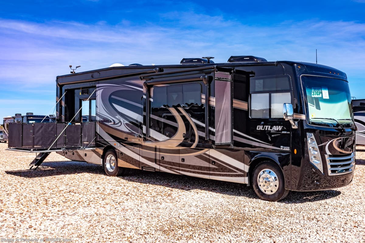 New 2019 Thor Motor Coach Outlaw 37GP Toy Hauler for Sale ...