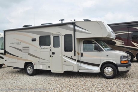 10/3/19 &lt;a href=&quot;http://www.mhsrv.com/coachmen-rv/&quot;&gt;&lt;img src=&quot;http://www.mhsrv.com/images/sold-coachmen.jpg&quot; width=&quot;383&quot; height=&quot;141&quot; border=&quot;0&quot;&gt;&lt;/a&gt;   MSRP $106,580. New 2019 Coachmen Leprechaun Model 240FS measures approximately 26 feet 9 inches in length and is powered by a Chevrolet engine and Chevrolet 4500 chassis. This beautiful RV includes the Leprechaun Premier Package which features a molded fiberglass front wrap with LED accent lights, tinted windows, stainless steel wheel inserts, metal running boards, power patio awning with LED light strip, LED exterior &amp; interior lighting, dash radio with backup camera &amp; bluetooth, recessed 3 burner cooktop with glass cover, 1-piece countertops, roller bearing drawer guides, glass shower door, night shades, Onan generator, coach TRV, air assist suspension, power tower, upgraded faucets and shower head, exterior shower, Travel Easy Roadside Assistance &amp; Azdel composite sidewalls. Additional options include exterior entertainment center, driver and passenger swivel seats, cockpit folding table, electric fireplace, solid surface countertop with stainless steel sink and faucet, molded fiberglass front cap with LED strip lights, exterior camp kitchen table, sideview cameras, upgraded A/C with heat pump, exterior windshield cover, heated tank pads and a spare tire. This amazing class C also features the Leprechaun Comfort and Convenience package that includes in-dash navigation, convection microwave, upgraded mattress, 6 gallon electric &amp; gas water heater, heated and remote side mirrors, 2 tone seat covers, cab over &amp; bedroom power vent fan, dual coach batteries and slide-out awning toppers.  . For more complete details on this unit and our entire inventory including brochures, window sticker, videos, photos, reviews &amp; testimonials as well as additional information about Motor Home Specialist and our manufacturers please visit us at MHSRV.com or call 800-335-6054. At Motor Home Specialist, we DO NOT charge any prep or orientation fees like you will find at other dealerships. All sale prices include a 200-point inspection, interior &amp; exterior wash, detail service and a fully automated high-pressure rain booth test and coach wash that is a standout service unlike that of any other in the industry. You will also receive a thorough coach orientation with an MHSRV technician, an RV Starter&#39;s kit, a night stay in our delivery park featuring landscaped and covered pads with full hook-ups and much more! Read Thousands upon Thousands of 5-Star Reviews at MHSRV.com and See What They Had to Say About Their Experience at Motor Home Specialist. WHY PAY MORE?... WHY SETTLE FOR LESS?