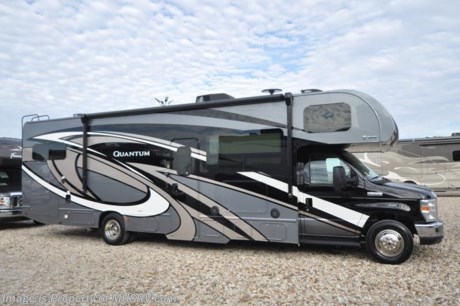8-13-18 &lt;a href=&quot;http://www.mhsrv.com/thor-motor-coach/&quot;&gt;&lt;img src=&quot;http://www.mhsrv.com/images/sold-thor.jpg&quot; width=&quot;383&quot; height=&quot;141&quot; border=&quot;0&quot;&gt;&lt;/a&gt;     MSRP $134,252.  New 2018 Thor Motor Coach Quantum Class C RV Model WS31 is approximately 32 feet 2 inches in length with a driver’s side full-wall slide, Ford E-450 chassis and a Ford Triton V-10 engine. New features for 2018 include a tankless hot water heater, interior step light into bedroom, lighted battery disconnect switch, stainless steel lavatory bowls, bathroom vanity heights raised, Winegard Rayar antenna, solar wiring prep, exterior lights on all storage compartments and much more. Options include the Platinum &amp; Diamond packages which features roller shades, solid surface kitchen countertop, exterior shower, backup camera with monitor, upgraded wheel liners, black frameless windows, convection stainless steel microwave, larger residential refrigerator, 1,800 watt house inverter, automatic generator start and the Rapid Camp remote system. Additional options include the beautiful full body paint exterior, child safety tether, attic fan, cab over child safety net, power driver&#39;s seat and a cockpit carpet mat. The Quantum Class C RV has an incredible list of standard features including beautiful hardwood cabinets, a cabover loft with skylight (N/A with cabover entertainment center), dash applique, power windows and locks, power patio awning with integrated LED lighting, roof ladder, in-dash media center, Onan generator, cab A/C, battery disconnect switch and much more. For more complete details on this unit and our entire inventory including brochures, window sticker, videos, photos, reviews &amp; testimonials as well as additional information about Motor Home Specialist and our manufacturers please visit us at MHSRV.com or call 800-335-6054. At Motor Home Specialist, we DO NOT charge any prep or orientation fees like you will find at other dealerships. All sale prices include a 200-point inspection, interior &amp; exterior wash, detail service and a fully automated high-pressure rain booth test and coach wash that is a standout service unlike that of any other in the industry. You will also receive a thorough coach orientation with an MHSRV technician, an RV Starter&#39;s kit, a night stay in our delivery park featuring landscaped and covered pads with full hook-ups and much more! Read Thousands upon Thousands of 5-Star Reviews at MHSRV.com and See What They Had to Say About Their Experience at Motor Home Specialist. WHY PAY MORE?... WHY SETTLE FOR LESS?