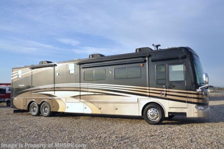 12-18-17 &lt;a href=&quot;http://www.mhsrv.com/thor-motor-coach/&quot;&gt;&lt;img src=&quot;http://www.mhsrv.com/images/sold-thor.jpg&quot; width=&quot;383&quot; height=&quot;141&quot; border=&quot;0&quot; /&gt;&lt;/a&gt;  Used Thor Motor Coach for Sale- 2013 Thor Motor Coach Tuscany 45LT Bath &amp; 1/2 with 3 slides and 34,438 miles. This RV is approximately 45 feet in length and features a 450HP Cummins engine, Freightliner raised rail chassis with IFS and tag axle, 2-stage engine brake, tilt/telescoping smart wheel, power privacy shade, power mirrors with heat, GPS, power pedals, power step well cover, 8KW Onan generator with AGS, power patio and door awnings, window awnings, slide-out room toppers, Aqua Hot, 50 amp power cord reel, pass-thru storage with side swing baggage doors, full length slide-out cargo tray, aluminum wheels, clear front paint mask, docking lights, keyless entry, black tank rinsing system, water filtration system, exterior shower, gravel shield, automatic hydraulic leveling system, 3 camera monitoring system, exterior entertainment center, inverter, tile floors, soft touch ceilings, dual pane windows, solar/black-out shades, Fantastic vent, ceiling fan, fireplace, convection microwave, 3 burner range, dishwasher, solid surface counter, sink covers, residential fridge, stack washer/dryer, glass door shower with seat, king size pillow top mattress, 3 flat panel TV&#39;s, 3 ducted A/Cs with heat pumps and much more. For additional information and photos please visit Motor Home Specialist at www.MHSRV.com or call 800-335-6054.