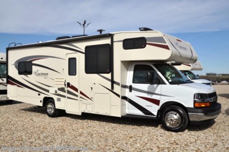 &lt;a href=&quot;http://www.mhsrv.com/coachmen-rv/&quot;&gt;&lt;img src=&quot;http://www.mhsrv.com/images/sold-coachmen.jpg&quot; width=&quot;383&quot; height=&quot;141&quot; border=&quot;0&quot;&gt;&lt;/a&gt; 4/20/18
MSRP $87,644. New 2018 Coachmen Freelander Model 27QB. This Class C RV measures approximately 30 feet in length and features a sofa and dinette. This beautiful class C RV includes Coachmen&#39;s Value Leader Package featuring tinted windows, 3 burner range with oven, stainless steel wheel inserts, back-up camera, power awning, LED exterior &amp; interior lighting, solar ready, rear ladder, 50 gallon freshwater tank, glass door shower, Onan generator, roller bearing drawer glides, Azdel Composite sidewall, 1-piece counter-tops and Travel Easy roadside assistance. Additional options include an upgraded matress, cab over and bedroom power vent fans, child safety net, cockpit folding table, upgraded A/C with heat pump, exterior windshield cover, stabilizer jacks, heated holding tank pads, coach TV and DVD player, touch screen radio with back up monitor, exterior entertainment center and spare tire. For more complete details on this unit and our entire inventory including brochures, window sticker, videos, photos, reviews &amp; testimonials as well as additional information about Motor Home Specialist and our manufacturers please visit us at MHSRV.com or call 800-335-6054. At Motor Home Specialist, we DO NOT charge any prep or orientation fees like you will find at other dealerships. All sale prices include a 200-point inspection, interior &amp; exterior wash, detail service and a fully automated high-pressure rain booth test and coach wash that is a standout service unlike that of any other in the industry. You will also receive a thorough coach orientation with an MHSRV technician, an RV Starter&#39;s kit, a night stay in our delivery park featuring landscaped and covered pads with full hook-ups and much more! Read Thousands upon Thousands of 5-Star Reviews at MHSRV.com and See What They Had to Say About Their Experience at Motor Home Specialist. WHY PAY MORE?... WHY SETTLE FOR LESS?