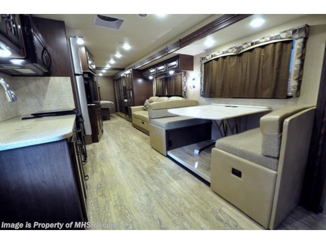 2017 Thor Motor Coach Hurricane 34F W/ Ext Kitchen, Full Wall Slide, 3 TVs - Used Class A For Sale by Motor Home Specialist in Alvarado, Texas