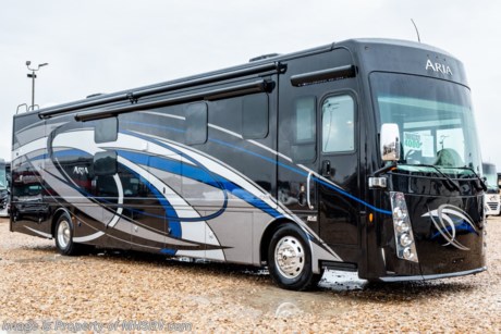 9/21/19 &lt;a href=&quot;http://www.mhsrv.com/thor-motor-coach/&quot;&gt;&lt;img src=&quot;http://www.mhsrv.com/images/sold-thor.jpg&quot; width=&quot;383&quot; height=&quot;141&quot; border=&quot;0&quot;&gt;&lt;/a&gt; MSRP $319,350. The New 2019 Thor Motor Coach Aria Diesel Pusher Model 4000 Bunk Model is approximately 40 feet 11 inches in length and features (3) slide-out rooms, 2 full baths, bunk beds with 2 LED TV/DVD combo, king size Tilt-A-View inclining bed, large LED TV, stainless steel residential refrigerator, solid surface counter tops, stack washer/dryer and (2) ducted 15,000 BTU A/Cs with heat pumps. New features for 2019 include, a Multiplex control system with smartphone app, Winegard ConnecT 4G/Wi-Fi system, redesigned baggage doors, JBL Bluetooth soundbar for home theater, pop-up outlet/USB charger on the kitchen countertops, 360 Siphon Vent cap, metal adjustable shelving throughout and a cockpit TV when available. The Aria is powered by a Cummins 360HP diesel engine, Freightliner XC-R raised rail chassis, Allison automatic transmission Air-Ride suspension and features automatic leveling jacks with touch pad controls, touchscreen dash radio with GPS, polished tile floors and much more. For more complete details on this unit and our entire inventory including brochures, window sticker, videos, photos, reviews &amp; testimonials as well as additional information about Motor Home Specialist and our manufacturers please visit us at MHSRV.com or call 800-335-6054. At Motor Home Specialist, we DO NOT charge any prep or orientation fees like you will find at other dealerships. All sale prices include a 200-point inspection, interior &amp; exterior wash, detail service and a fully automated high-pressure rain booth test and coach wash that is a standout service unlike that of any other in the industry. You will also receive a thorough coach orientation with an MHSRV technician, an RV Starter&#39;s kit, a night stay in our delivery park featuring landscaped and covered pads with full hook-ups and much more! Read Thousands upon Thousands of 5-Star Reviews at MHSRV.com and See What They Had to Say About Their Experience at Motor Home Specialist. WHY PAY MORE?... WHY SETTLE FOR LESS?