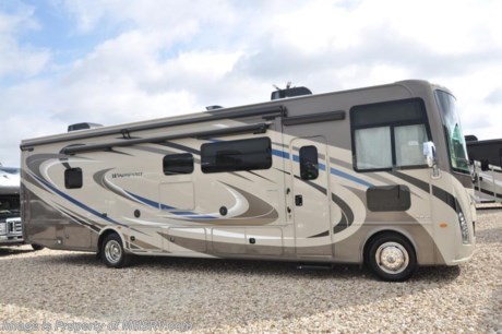 5-11-18 &lt;a href=&quot;http://www.mhsrv.com/thor-motor-coach/&quot;&gt;&lt;img src=&quot;http://www.mhsrv.com/images/sold-thor.jpg&quot; width=&quot;383&quot; height=&quot;141&quot; border=&quot;0&quot;&gt;&lt;/a&gt;   
MSRP $151,343. New 2018 Thor Motor Coach Windsport 34R is approximately 36 feet in length with two slides including a full wall slide, king size bed, exterior TV, Ford Triton V-10 engine and automatic leveling jacks. New features for 2018 include updated d&#233;cor, thicker solid surface counters, raised bathroom vanity, flush covered glass stove top, LED running &amp; marker lights, pre-wired for solar charging, power driver seat and more. This unit features the optional partial paint exterior. The Thor Motor Coach Windsport RV also features a tinted one piece windshield, heated and enclosed underbelly, black tank flush, LED ceiling lighting, bedroom TV, power overhead loft, frameless windows, power patio awning with LED lighting, night shades, kitchen backsplash, refrigerator, microwave and much more. For more complete details on this unit and our entire inventory including brochures, window sticker, videos, photos, reviews &amp; testimonials as well as additional information about Motor Home Specialist and our manufacturers please visit us at MHSRV.com or call 800-335-6054. At Motor Home Specialist, we DO NOT charge any prep or orientation fees like you will find at other dealerships. All sale prices include a 200-point inspection, interior &amp; exterior wash, detail service and a fully automated high-pressure rain booth test and coach wash that is a standout service unlike that of any other in the industry. You will also receive a thorough coach orientation with an MHSRV technician, an RV Starter&#39;s kit, a night stay in our delivery park featuring landscaped and covered pads with full hook-ups and much more! Read Thousands upon Thousands of 5-Star Reviews at MHSRV.com and See What They Had to Say About Their Experience at Motor Home Specialist. WHY PAY MORE?... WHY SETTLE FOR LESS?
