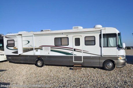 2-5-18 &lt;a href=&quot;http://www.mhsrv.com/coachmen-rv/&quot;&gt;&lt;img src=&quot;http://www.mhsrv.com/images/sold-coachmen.jpg&quot; width=&quot;383&quot; height=&quot;141&quot; border=&quot;0&quot;&gt;&lt;/a&gt; Used Coachmen RV for Sale- 2001 Coachmen Santara 3602 with 2 slides and 33,660 miles. This RV is approximately 37 feet 1 inch in length and features a Ford V10 engine, Ford chassis, power mirrors with heat, 7KW Onan generator, patio awning, slide-out room toppers, water heater, driver&#39;s door, pass-thru storage with side swing baggage doors, 4K lb. hitch, rear camera, booth converts to sleeper, dual pane windows, night shades, fold up kitchen counter, microwave, 3 burner range with oven, glass door shower with seat, 2 TV&#39;s, 2 ducted A/Cs and much more. For additional information and photos please visit Motor Home Specialist at www.MHSRV.com or call 800-335-6054.