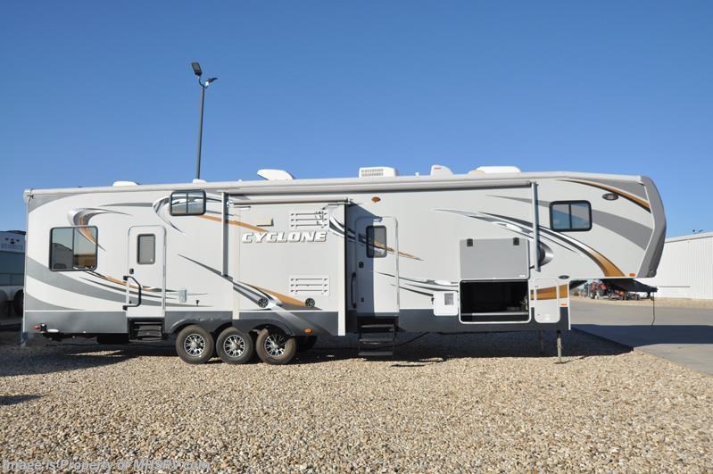 2012 Heartland RV Cyclone 4014 Toy Hauler W 3 Slides