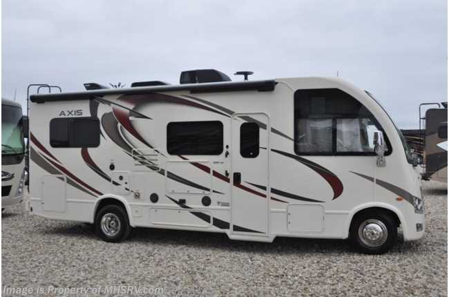 2018 Thor Motor Coach Axis 24.1 RUV for Sale at MHSRV .com W/ 2 Beds &amp; IFS