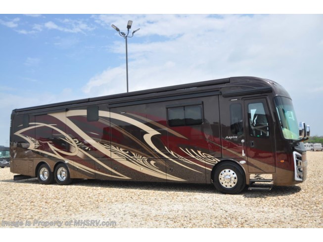 New 2019 Entegra Coach Aspire 44R Bath & 1/2, Bunk Model Luxury RV W/ Solar available in Alvarado, Texas