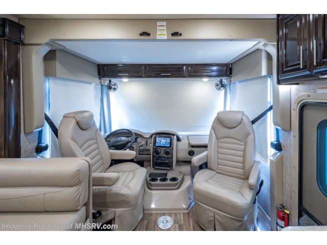 2019 Miramar 34.2 RV for Sale at MHSRV.com FWS, King, Fireplace by Thor Motor Coach from Motor Home Specialist in Alvarado, Texas
