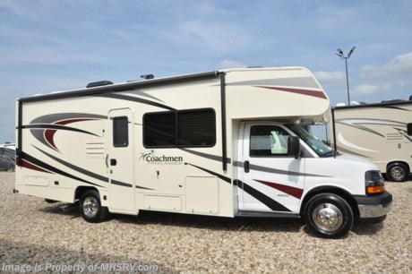 7/13/19 &lt;a href=&quot;http://www.mhsrv.com/coachmen-rv/&quot;&gt;&lt;img src=&quot;http://www.mhsrv.com/images/sold-coachmen.jpg&quot; width=&quot;383&quot; height=&quot;141&quot; border=&quot;0&quot;&gt;&lt;/a&gt;   MSRP $92,914. New 2019 Coachmen Freelander Model 26RS. This Class C RV measures approximately 27 feet 11 inches in length with a slide out, Chevrolet chassis, Chevy V-8 engine and a cab over loft. This beautiful class C RV includes the Freelander Value Leader Package which features Azdel Composite Sidewall Construction, High-Gloss, Color Infused Fiberglass Sidewalls, Molded Fiberglass Front Wrap with LED Accent Lights, Tinted Windows, Stainless Steel Wheel Inserts, Metal Running Boards, Solar Panel Connection Port, Power Patio Awning, LED Patio Light Strip, LED Exterior Tail &amp; Running Lights, 5,000 lb. Towing Hitch with 7-way Plug, LED Interior Lighting, AM/FM/CD Touch Screen Dash Radio with Bluetooth, 3 Burner Cooktop &amp; Oven, 1-Piece Thermofoil Countertops Throughout, Roller Bearing Drawer Glides, Upgraded Vinyl Flooring Throughout, Flat Panel Hardwood Cabinet Doors, Single Child Tether at Forward Facing Dinette (N/A 21 QB), Glass Shower Door, Even-Cool A/C Ducting System (N/A 21 QB), 80&quot; Long Residential Queen Bed, Night Shades, Bed Area 110V Recepts with CPAP Ready &amp; 12V, USB Charging Station, 50 Gallon Fresh Water Tank (ex. 27 QB - 40 Gal.), Water Works Panel with Black Tank Flush, Jack Wing TV Antenna, Onan 4.0KW Generator, Roto-Cast Exterior Warehouse Storage Compartment and the Travel Easy Roadside Assistance. Additional options include an upgraded foldable mattress, passenger swivel seat, cab over &amp; bedroom power vent, child safety net, cockpit folding table, exterior camp kitchen 15K BTU A/C with heat pump, exterior windshield cover, spare tire, Equalizer stabilizer jacks, slideout awning, heated holding tank pads, coach TV &amp; DVD player, touch screen radio &amp; back up monitor and an exterior entertainment center. For more complete details on this unit and our entire inventory including brochures, window sticker, videos, photos, reviews &amp; testimonials as well as additional information about Motor Home Specialist and our manufacturers please visit us at MHSRV.com or call 800-335-6054. At Motor Home Specialist, we DO NOT charge any prep or orientation fees like you will find at other dealerships. All sale prices include a 200-point inspection, interior &amp; exterior wash, detail service and a fully automated high-pressure rain booth test and coach wash that is a standout service unlike that of any other in the industry. You will also receive a thorough coach orientation with an MHSRV technician, an RV Starter&#39;s kit, a night stay in our delivery park featuring landscaped and covered pads with full hook-ups and much more! Read Thousands upon Thousands of 5-Star Reviews at MHSRV.com and See What They Had to Say About Their Experience at Motor Home Specialist. WHY PAY MORE?... WHY SETTLE FOR LESS?