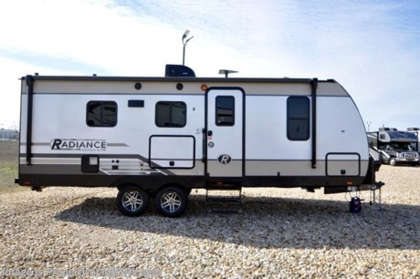 5/18/18 &lt;a href=&quot;http://www.mhsrv.com/travel-trailers/&quot;&gt;&lt;img src=&quot;http://www.mhsrv.com/images/sold-traveltrailer.jpg&quot; width=&quot;383&quot; height=&quot;141&quot; border=&quot;0&quot;&gt;&lt;/a&gt; MSRP $32,086. The 2018 Cruiser RV Radiance Ultra-Lite travel trailer model 22RB with slide and king bed for sale at Motor Home Specialist; the #1 Volume Selling Motor Home Dealership in the World. This beautiful travel trailer features the Radiance Ultra-Lite exterior &amp; interior packages as well as the Ultra-Value package and the Extended Season RVing package. A few features from this impressive list of packages include aluminum rims, tinted safety glass windows, solid hardwood cabinet doors, full extension drawer guides, heavy duty flooring, solid surface kitchen countertop, spare tire, LED awning light, heated and enclosed underbelly, high output furnace and much more. Additional options include a power tongue jack, LED TV, upgraded A/C and power stabilizer jacks IPO scissor jacks. For more complete details on this unit and our entire inventory including brochures, window sticker, videos, photos, reviews &amp; testimonials as well as additional information about Motor Home Specialist and our manufacturers please visit us at MHSRV.com or call 800-335-6054. At Motor Home Specialist, we DO NOT charge any prep or orientation fees like you will find at other dealerships. All sale prices include a 200-point inspection and interior &amp; exterior wash and detail service. You will also receive a thorough RV orientation with an MHSRV technician, an RV Starter&#39;s kit, a night stay in our delivery park featuring landscaped and covered pads with full hook-ups and much more! Read Thousands upon Thousands of 5-Star Reviews at MHSRV.com and See What They Had to Say About Their Experience at Motor Home Specialist. WHY PAY MORE?... WHY SETTLE FOR LESS?