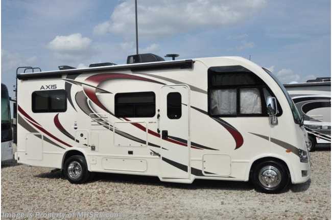 2019 Thor Motor Coach Axis 24.1 RUV for Sale @ MHSRV W/ Stabilizers