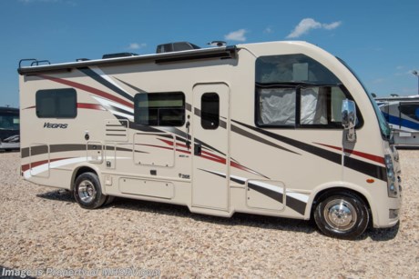 10-31-18 &lt;a href=&quot;http://www.mhsrv.com/thor-motor-coach/&quot;&gt;&lt;img src=&quot;http://www.mhsrv.com/images/sold-thor.jpg&quot; width=&quot;383&quot; height=&quot;141&quot; border=&quot;0&quot;&gt;&lt;/a&gt;    
MSRP $118,808. Thor Motor Coach has done it again with the world&#39;s first RUV! (Recreational Utility Vehicle) Check out the New 2019 Thor Motor Coach Vegas RUV Model 24.1 with slide-out room. The Vegas combines Style, Function, Affordability &amp; Innovation like no other RV available in the industry today! It is powered by a Ford Triton V-10 engine and is approximately 25 feet 6 inches in length. Taking superior drivability even one step further, the Vegas will also feature something normally only found in a high-end luxury diesel pusher motor coach... an Independent Front Suspension system! With a style all its own the Vegas will provide superior handling and fuel economy and appeal to couples &amp; family RVers as well. You will also find a full size power drop down loft above the cockpitspacious living room and even pass-through exterior storage. Optional equipment includes the HD-Max colored sidewalls, electric stabilizing system and holding tanks with heat pads. New features for 2019 include Multi-plex lighting &amp; system control, gas &amp; induction burner on the cooktop exterior TV on swivel bracket with soundbar, backup monitor with new integrated rear wall camera, 360 Siphon holding tank vent cap, black tank flush and many more. You will also be pleased to find a host of feature appointments that include tinted and frameless windows, euro-style cabinet doors with soft close hidden hinges, attic fan with vent cover, 15K BTU A/C, below counter convection microwave, stainless steel galley sink, LED accent lighting throughout, roller shades, armless awning, LED running lights, living room TV, LED ceiling lights, Onan generator, water heater, power and heated mirrors with integrated side-view cameras, back-up camera, 8,000 lb. trailer hitch, spacious cockpit design with unparalleled visibility as well as a fold out map/laptop table and an additional cab table that can easily be stored when traveling.  For more complete details on this unit and our entire inventory including brochures, window sticker, videos, photos, reviews &amp; testimonials as well as additional information about Motor Home Specialist and our manufacturers please visit us at MHSRV.com or call 800-335-6054. At Motor Home Specialist, we DO NOT charge any prep or orientation fees like you will find at other dealerships. All sale prices include a 200-point inspection, interior &amp; exterior wash, detail service and a fully automated high-pressure rain booth test and coach wash that is a standout service unlike that of any other in the industry. You will also receive a thorough coach orientation with an MHSRV technician, an RV Starter&#39;s kit, a night stay in our delivery park featuring landscaped and covered pads with full hook-ups and much more! Read Thousands upon Thousands of 5-Star Reviews at MHSRV.com and See What They Had to Say About Their Experience at Motor Home Specialist. WHY PAY MORE?... WHY SETTLE FOR LESS?
