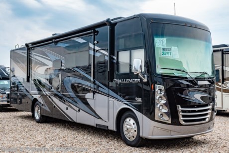 9/1/20 &lt;a href=&quot;http://www.mhsrv.com/thor-motor-coach/&quot;&gt;&lt;img src=&quot;http://www.mhsrv.com/images/sold-thor.jpg&quot; width=&quot;383&quot; height=&quot;141&quot; border=&quot;0&quot;&gt;&lt;/a&gt;  MSRP $209,250. The 2020 Thor Motor Coach Challenger 37YT luxury RV measures approximately 38 feet 3 inch in length and features (3) slide-out rooms, king size Tilt-A-View bed, fireplace, frameless dual pane windows, exterior entertainment center, LED lighting, beautiful decor, residential refrigerator, inverter and bedroom TV. New features for the 2020 Challenger include 3 all new exterior graphics, new dash design with the floating radio design elements, multiple USB charging station throughout, combination induction &amp; gas cooktop, backlit Firefly entry switch plate, all new Anderson Valve panel, Winegard Connect WiFi extender +4G and much more. The Thor Motor Coach Challenger also features one of the most impressive lists of standard equipment in the RV industry including a Ford Triton V-10 engine, 24-Series ford chassis with aluminum wheels, fully automatic hydraulic leveling system, all tile backsplash, electric overhead Hide-Away loft, electric patio awning with LED lighting, side hinged baggage doors, roller day/night shades, solid surface kitchen counter, dual roof A/C units, 5,500 Onan generator as well as heated and enclosed holding tanks. For more complete details on this unit and our entire inventory including brochures, window sticker, videos, photos, reviews &amp; testimonials as well as additional information about Motor Home Specialist and our manufacturers please visit us at MHSRV.com or call 800-335-6054. At Motor Home Specialist, we DO NOT charge any prep or orientation fees like you will find at other dealerships. All sale prices include a 200-point inspection, interior &amp; exterior wash, detail service and a fully automated high-pressure rain booth test and coach wash that is a standout service unlike that of any other in the industry. You will also receive a thorough coach orientation with an MHSRV technician, an RV Starter&#39;s kit, a night stay in our delivery park featuring landscaped and covered pads with full hook-ups and much more! Read Thousands upon Thousands of 5-Star Reviews at MHSRV.com and See What They Had to Say About Their Experience at Motor Home Specialist. WHY PAY MORE?... WHY SETTLE FOR LESS?