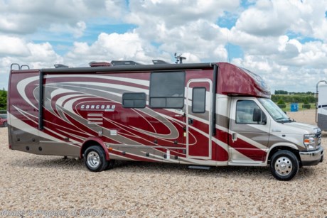 1-19-19 &lt;a href=&quot;http://www.mhsrv.com/coachmen-rv/&quot;&gt;&lt;img src=&quot;http://www.mhsrv.com/images/sold-coachmen.jpg&quot; width=&quot;383&quot; height=&quot;141&quot; border=&quot;0&quot;&gt;&lt;/a&gt;  
MSRP $142,650. New 2019 Coachmen Concord 300DS with 2 slide-out rooms is approximately 32 feet 9 inches in length and includes both the Concord Premier &amp; Luxury package which features Azdel Composite Sidewall Construction, High-Gloss Color Infused Fiberglass Sidewalls, Molded Fiberglass &quot;Zero-Overhang&quot; Front Cap w/ LED Accent Lights, Molded Fiberglass Rear Cap, Tinted Windows, Stainless Steel Wheel Inserts, Fiberglass Running Boards and Fender Skirts, Heated And Remote Exterior Mirrors, Power Entry Step, Slide Out Awnings, Solar Panel Connection Port, Power Patio Awning w/ Vinyl Weather Guard, LED Patio Light Strip, LED Exterior Tail &amp; Running Lights, 7,500lb. (E450) or 5,000lb. (Chevy 4500) Towing Hitch w/ 7-Way Plug, LED Interior Lighting, Wood Grain Dash Applique, AM/FM/CD Touch Screen Dash Radio &amp; Back Up Camera w/ Bluetooth, Recessed 3 Burner Cooktop w/ Glass Cover &amp; Under-Mount Convection Microwave Oven, Solid Surface Countertops, Roller Bearing Drawer Glides, Upgraded Vinyl Flooring, Hardwood Cabinet Doors &amp; Drawers, Ultra Leather Seating, Soft Touch Vinyl Ceiling, 12x24 LED Pan Light in Living Room, Glass Shower Door, Even-Cool A/C Ducting System, Day-Night Shades, Upgraded Serta Mattress, Bed Area 110V CPAP Ready &amp; 12V/USB Charging Station, 50 Gallon Fresh Water Tank, Water Works Panel w/ Black Tank Flush, Jack Wing TV Antenna, Onan 4.0KW Generator, Front Entertainment Center w/ 32&quot; TV/DVD Player &amp; Sound Bar, Air Assist Rear Suspension, Emergency Start Switch, Bedroom TV Pre-wire, Pop-Up Power Tower, Ext Shower, Upgraded Faucets &amp; Shower Head, Rear Trunk Light, Spare Tire, Travel Easy Roadside Assistance and more. Additional options include the beautiful full body paint exterior, dual recliners, driver &amp; passenger swivel seat, cockpit folding table, removable coach carpet, electric fireplace, aluminum rims, hydraulic leveling jacks, bedroom TV, satellite and an exterior windshield cover. For more complete details on this unit and our entire inventory including brochures, window sticker, videos, photos, reviews &amp; testimonials as well as additional information about Motor Home Specialist and our manufacturers please visit us at MHSRV.com or call 800-335-6054. At Motor Home Specialist, we DO NOT charge any prep or orientation fees like you will find at other dealerships. All sale prices include a 200-point inspection, interior &amp; exterior wash, detail service and a fully automated high-pressure rain booth test and coach wash that is a standout service unlike that of any other in the industry. You will also receive a thorough coach orientation with an MHSRV technician, an RV Starter&#39;s kit, a night stay in our delivery park featuring landscaped and covered pads with full hook-ups and much more! Read Thousands upon Thousands of 5-Star Reviews at MHSRV.com and See What They Had to Say About Their Experience at Motor Home Specialist. WHY PAY MORE?... WHY SETTLE FOR LESS?