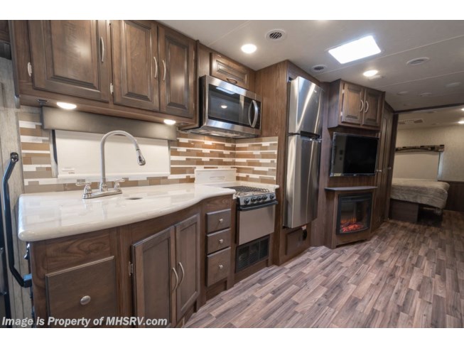 2019 Coachmen Mirada 32SS W/Ext Kitchen/TV, Res Fridge, Pwr. Loft, King - New Class A For Sale by Motor Home Specialist in Alvarado, Texas