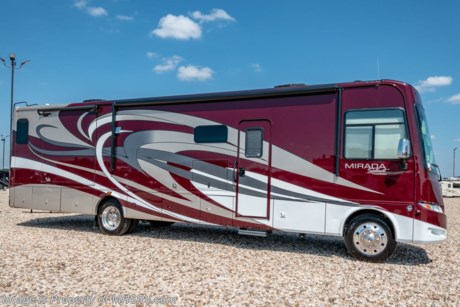 3-11-19 &lt;a href=&quot;http://www.mhsrv.com/coachmen-rv/&quot;&gt;&lt;img src=&quot;http://www.mhsrv.com/images/sold-coachmen.jpg&quot; width=&quot;383&quot; height=&quot;141&quot; border=&quot;0&quot;&gt;&lt;/a&gt;  MSRP $193,386. The New 2019 Coachmen Mirada Select 37LS Bath &amp; 1/2 RV with 2 slides, residential fridge, 8K hitch and fireplace. This beautiful RV features the Stainless Appliance Package which features a stainless residential refrigerator, stainless range and oven, 1000 watt inverter with (2) 6 volt batteries and automatic generator start. Additional options include the beautiful full body paint exterior with Diamond Shield paint protection, (2) 15,000 BTU A/Cs, salon drop down bunk, large cockpit mounted TV, washer/dryer stack, in-motion satellite and Travel Easy Roadside Assistance. The Mirada Select boasts an impressive list of standard features that further set it apart including a 6-way power driver&#39;s seat, solar privacy shades throughout, self closing ball bearing drawer guides throughout, solid surface galley countertop, stainless steel double bowl kitchen sink, glass tile backsplash, whole coach water filtration system, LED interior ceiling lighting and much more. For more complete details on this unit and our entire inventory including brochures, window sticker, videos, photos, reviews &amp; testimonials as well as additional information about Motor Home Specialist and our manufacturers please visit us at MHSRV.com or call 800-335-6054. At Motor Home Specialist, we DO NOT charge any prep or orientation fees like you will find at other dealerships. All sale prices include a 200-point inspection, interior &amp; exterior wash, detail service and a fully automated high-pressure rain booth test and coach wash that is a standout service unlike that of any other in the industry. You will also receive a thorough coach orientation with an MHSRV technician, an RV Starter&#39;s kit, a night stay in our delivery park featuring landscaped and covered pads with full hook-ups and much more! Read Thousands upon Thousands of 5-Star Reviews at MHSRV.com and See What They Had to Say About Their Experience at Motor Home Specialist. WHY PAY MORE?... WHY SETTLE FOR LESS?
