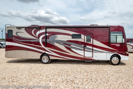 4-9-19 &lt;a href=&quot;http://www.mhsrv.com/coachmen-rv/&quot;&gt;&lt;img src=&quot;http://www.mhsrv.com/images/sold-coachmen.jpg&quot; width=&quot;383&quot; height=&quot;141&quot; border=&quot;0&quot;&gt;&lt;/a&gt;  MSRP $193,386. The New 2019 Coachmen Mirada Select 37LS Bath &amp; 1/2 RV with 2 slides, residential fridge, 8K hitch and fireplace. This beautiful RV features the Stainless Appliance Package which features a stainless residential refrigerator, stainless range and oven, 1000 watt inverter with (2) 6 volt batteries and automatic generator start. Additional options include the beautiful full body paint exterior with Diamond Shield paint protection, (2) 15,000 BTU A/Cs, salon drop down bunk, large cockpit mounted TV, washer/dryer stack, in-motion satellite and Travel Easy Roadside Assistance. The Mirada Select boasts an impressive list of standard features that further set it apart including a 6-way power driver&#39;s seat, solar privacy shades throughout, self closing ball bearing drawer guides throughout, solid surface galley countertop, stainless steel double bowl kitchen sink, glass tile backsplash, whole coach water filtration system, LED interior ceiling lighting and much more. For more complete details on this unit and our entire inventory including brochures, window sticker, videos, photos, reviews &amp; testimonials as well as additional information about Motor Home Specialist and our manufacturers please visit us at MHSRV.com or call 800-335-6054. At Motor Home Specialist, we DO NOT charge any prep or orientation fees like you will find at other dealerships. All sale prices include a 200-point inspection, interior &amp; exterior wash, detail service and a fully automated high-pressure rain booth test and coach wash that is a standout service unlike that of any other in the industry. You will also receive a thorough coach orientation with an MHSRV technician, an RV Starter&#39;s kit, a night stay in our delivery park featuring landscaped and covered pads with full hook-ups and much more! Read Thousands upon Thousands of 5-Star Reviews at MHSRV.com and See What They Had to Say About Their Experience at Motor Home Specialist. WHY PAY MORE?... WHY SETTLE FOR LESS?