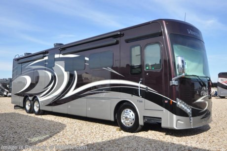 5-4-18 &lt;a href=&quot;http://www.mhsrv.com/thor-motor-coach/&quot;&gt;&lt;img src=&quot;http://www.mhsrv.com/images/sold-thor.jpg&quot; width=&quot;383&quot; height=&quot;141&quot; border=&quot;0&quot;&gt;&lt;/a&gt;  Used Thor Motor Coach RV for Sale- 2017 Thor Motor Coach Venetian T42 Bath &amp; 1/2 with 3 slides and 7,630 miles. This all-electric RV is approximately 42 feet 6 inches in length and features a 400HP Cummins engine, Freightliner raised rail chassis with tag axle, 2-stage engine brake, tilt/telescoping smart wheel, power privacy shades, power mirrors with heat, power step well cover, 10KW Onan diesel generator with AGS, dual power patio awnings, power door awning, slide-out room toppers, electric &amp; gas water heater, pass-thru storage with side swing baggage doors, full length slide-out cargo tray, aluminum wheels, clear front paint mask, middle LED running lights, docking lights, black tank rinsing system, exterior shower, gravel shield, 15K lb. hitch, automatic hydraulic leveling system, 3 camera monitoring system, exterior entertainment center, inverter, tile floors, soft touch ceilings, multiplex lighting, dual pane windows, solar/black-out shades, power roof vent, ceiling fan, fireplace, 2 burner range, convection microwave, solid surface counter, sink covers, residential refrigerator, stack washer/dryer, glass door shower with seat, king size pillow top mattress, cab over loft, 4 flat panel TV&#39;s, 3 ducted A/Cs with heat pumps and much more. For additional information and photos please visit Motor Home Specialist at www.MHSRV.com or call 800-335-6054.