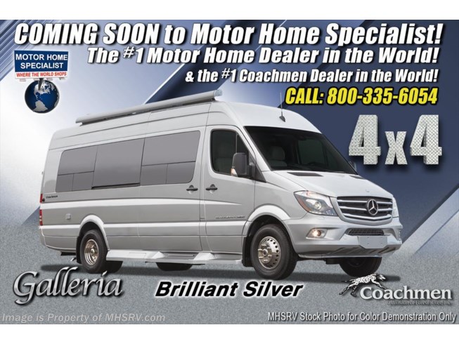 New 2019 Coachmen Galleria 24FL Sprinter Diesel 4x4 RV W/ Solar, Rims available in Alvarado, Texas
