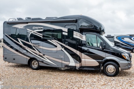 6-3-19 &lt;a href=&quot;http://www.mhsrv.com/thor-motor-coach/&quot;&gt;&lt;img src=&quot;http://www.mhsrv.com/images/sold-thor.jpg&quot; width=&quot;383&quot; height=&quot;141&quot; border=&quot;0&quot;&gt;&lt;/a&gt;    MSRP $149,388. New 2019 Thor Motor Coach Chateau Citation Sprinter Diesel model 24SJ is approximately 26 feet length with a slide-out room, Mercedes Benz 3500 chassis and a Mercedes V-6 diesel engine. New features for 2019 include exterior TV with sound bar, bedroom charging station, dedicated CPAP outlet, quick drain for fresh water tank, 360 Siphon Vent Cap for tank odor prevention, solar panel charging control, new slide-out fascia, new cabinet door style and many more. This amazing sprinter diesel also features the Summit Package option which includes a touch screen dash radio with Bluetooth, navigation, Sirius as well as Winegard Connect +4G, sound system with sub, Mobile Eye Lane Assist, side view cameras, upgraded cockpit window shades and a 100w solar panel. Additional optional equipment includes the beautiful full body paint, child safety tether, attic fan in bedroom, upgraded A/C with heat pump, 3.2KW diesel generator, second auxiliary battery, electric stabilizing and holding tanks with heat pads. The new Chateau Citation also features a leather steering wheel with audio buttons, armless awning with light bar, Firefly Integrations Multiplex wiring control system, lighted battery disconnect switch, induction cooktop, kitchen countertop extension, exterior lights to all storage compartments, power windows &amp; locks, keyless entry, power vent, back up camera, 3-point seat belts, driver &amp; passenger airbags, heated remote side mirrors, fiberglass running boards, hitch, roof ladder, outside shower, electric step &amp; much more. For more complete details on this unit and our entire inventory including brochures, window sticker, videos, photos, reviews &amp; testimonials as well as additional information about Motor Home Specialist and our manufacturers please visit us at MHSRV.com or call 800-335-6054. At Motor Home Specialist, we DO NOT charge any prep or orientation fees like you will find at other dealerships. All sale prices include a 200-point inspection, interior &amp; exterior wash, detail service and a fully automated high-pressure rain booth test and coach wash that is a standout service unlike that of any other in the industry. You will also receive a thorough coach orientation with an MHSRV technician, an RV Starter&#39;s kit, a night stay in our delivery park featuring landscaped and covered pads with full hook-ups and much more! Read Thousands upon Thousands of 5-Star Reviews at MHSRV.com and See What They Had to Say About Their Experience at Motor Home Specialist. WHY PAY MORE?... WHY SETTLE FOR LESS?