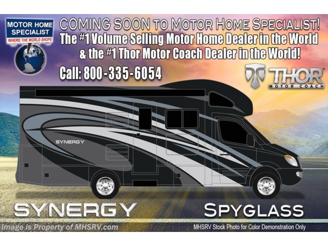 New 2019 Thor Motor Coach Synergy 24SS Sprinter RV for Sale W/ Dsl Gen, Summit Pkg available in Alvarado, Texas