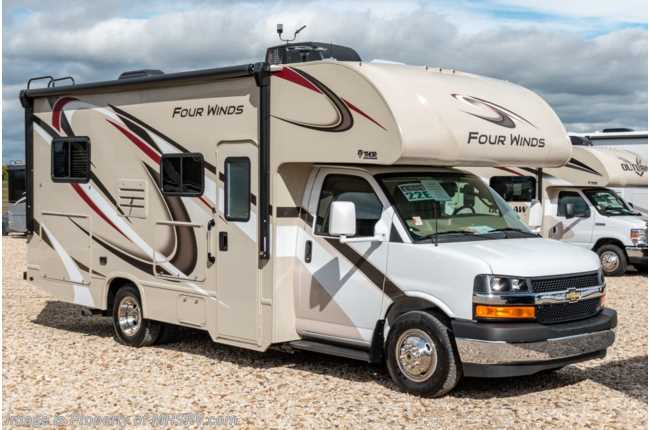 2019 Thor Motor Coach Four Winds 22E RV for Sale W/Stabilizers, 15K A/C, Ext TV