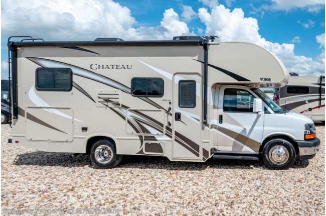 2019 Thor Motor Coach Chateau 22E RV for Sale W/ Stabilizers, 15K A/C, Ext TV