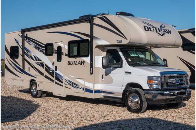 2019 Thor Motor Coach Outlaw Toy Hauler 29J Toy Hauler RV for Sale W/Loft &amp; Drop Down Bed