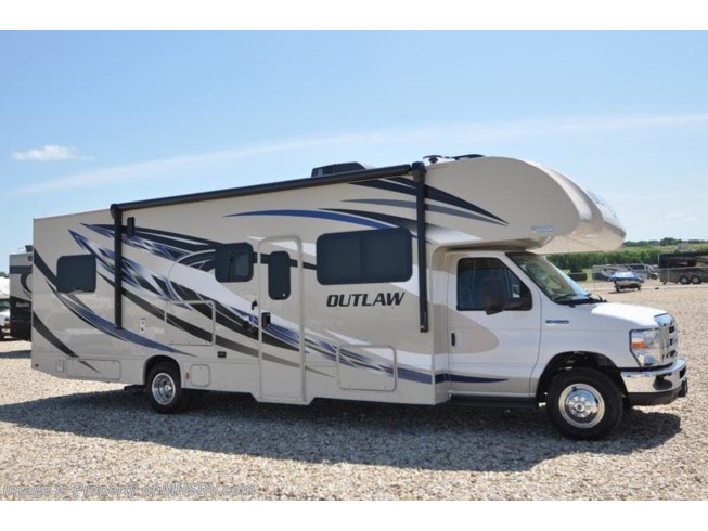 New 2019 Thor Motor Coach Outlaw 29J Toy Hauler RV for Sale W/ Loft, Drop Down Bed available in Alvarado, Texas