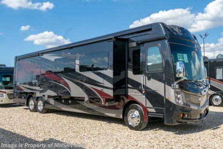 8-6-18 &lt;a href=&quot;http://www.mhsrv.com/fleetwood-rvs/&quot;&gt;&lt;img src=&quot;http://www.mhsrv.com/images/sold-fleetwood.jpg&quot; width=&quot;383&quot; height=&quot;141&quot; border=&quot;0&quot;&gt;&lt;/a&gt;  MSRP $415,257. New 2019 Fleetwood Discovery LXE Model 44H Bath &amp; 1/2 with 4 slides is approximately 44 feet in length featuring a bath &amp; 1/2, 450HP Cummins diesel, Power Bridge chassis with V-Ride rear suspension, an 8KW diesel generator and an Aqua Hot. New features for 2019 include new interior and exterior stylings &amp; d&#233;cor, front zone heated floor, recessed induction cooktop, 32” landscape fireplace, upgraded bunk mattress, under chassis lighting, large exterior TV made standard, LED exterior lights, 15,000 BTU A/Cs and much more. Options include theater seats, an exterior freezer, technology package and a full bay slide-out tray. This amazing diesel pusher RV features a 3rd roof A/C, solar panel, integrated Girard patio awning, Firefly Integrations Electric Control System, residential refrigerator with 2,800W inverter, dishwasher, flush mount induction cooktop, residential polished porcelain tile throughout, front zone heated tile flooring, solid hardwood cabinetry throughout, soft-touch ceiling with quiet cool A/C interface, in-dash 10” touch screen with navigation, soundbar, six-way heated power driver &amp; passenger cockpit seating, Villa comfort-fit residential style furniture, molded fiberglass roof and much more. For more complete details on this unit and our entire inventory including brochures, window sticker, videos, photos, reviews &amp; testimonials as well as additional information about Motor Home Specialist and our manufacturers please visit us at MHSRV.com or call 800-335-6054. At Motor Home Specialist, we DO NOT charge any prep or orientation fees like you will find at other dealerships. All sale prices include a 200-point inspection, interior &amp; exterior wash, detail service and a fully automated high-pressure rain booth test and coach wash that is a standout service unlike that of any other in the industry. You will also receive a thorough coach orientation with an MHSRV technician, an RV Starter&#39;s kit, a night stay in our delivery park featuring landscaped and covered pads with full hook-ups and much more! Read Thousands upon Thousands of 5-Star Reviews at MHSRV.com and See What They Had to Say About Their Experience at Motor Home Specialist. WHY PAY MORE?... WHY SETTLE FOR LESS?