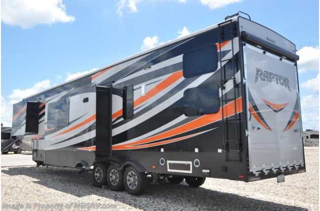 2016 Keystone Raptor 425TS Bath & 1/2 Toy Hauler W/ Gen, King, OH Loft