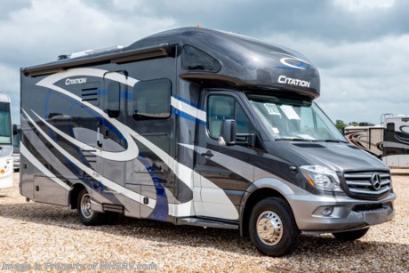 10-22-18 &lt;a href=&quot;http://www.mhsrv.com/thor-motor-coach/&quot;&gt;&lt;img src=&quot;http://www.mhsrv.com/images/sold-thor.jpg&quot; width=&quot;383&quot; height=&quot;141&quot; border=&quot;0&quot;&gt;&lt;/a&gt;   MSRP $155,913. New 2019 Thor Motor Coach Chateau Citation Sprinter Diesel model 24SK is approximately 25 feet 10 inches length with two slide-outs, Mercedes Benz Sprinter chassis and a Mercedes V-6 diesel engine. New features for 2019 include exterior TV with sound bar, bedroom charging station, dedicated CPAP outlet, quick drain for fresh water tank, 360 Siphon Vent Cap for tank odor prevention, solar panel charging control, new slide-out fascia, new cabinet door style and many more. This amazing sprinter diesel also features the Summit Package option which includes a touch screen dash radio with Bluetooth, navigation, Sirius as well as Winegard Connect +4G, sound system with sub, Mobile Eye Lane Assist, side view cameras, upgraded cockpit window shades and a 100w solar panel. Additional optional equipment includes the beautiful full body paint, attic fan in bedroom, upgraded A/C with heat pump, 3.2KW diesel generator, second auxiliary battery, electric stabilizing and holding tanks with heat pads. The new Chateau Citation also features a leather steering wheel with audio buttons, armless awning with light bar, Firefly Integrations Multiplex wiring control system, lighted battery disconnect switch, induction cooktop, kitchen countertop extension, exterior lights to all storage compartments, power windows &amp; locks, keyless entry, power vent, back up camera, 3-point seat belts, driver &amp; passenger airbags, heated remote side mirrors, fiberglass running boards, hitch, roof ladder, outside shower, electric step &amp; much more. For more complete details on this unit and our entire inventory including brochures, window sticker, videos, photos, reviews &amp; testimonials as well as additional information about Motor Home Specialist and our manufacturers please visit us at MHSRV.com or call 800-335-6054. At Motor Home Specialist, we DO NOT charge any prep or orientation fees like you will find at other dealerships. All sale prices include a 200-point inspection, interior &amp; exterior wash, detail service and a fully automated high-pressure rain booth test and coach wash that is a standout service unlike that of any other in the industry. You will also receive a thorough coach orientation with an MHSRV technician, an RV Starter&#39;s kit, a night stay in our delivery park featuring landscaped and covered pads with full hook-ups and much more! Read Thousands upon Thousands of 5-Star Reviews at MHSRV.com and See What They Had to Say About Their Experience at Motor Home Specialist. WHY PAY MORE?... WHY SETTLE FOR LESS?